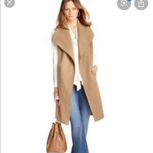 WHBM sleeveless Pea Coat